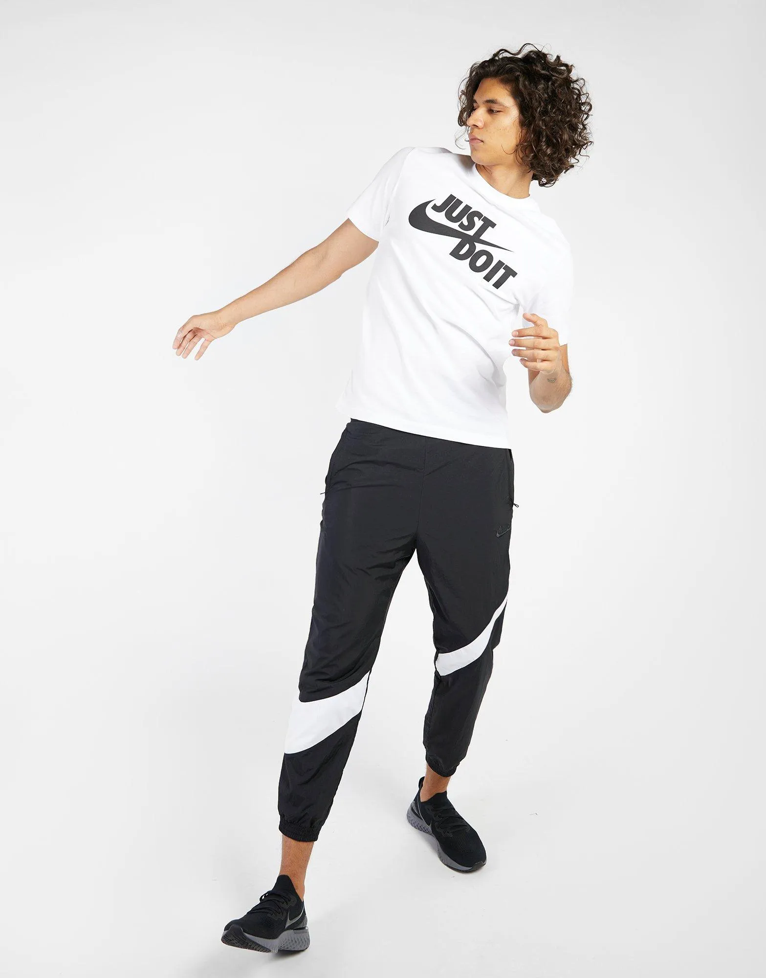 Simple Fashion Smooth Finish Just Do It T-Shirt