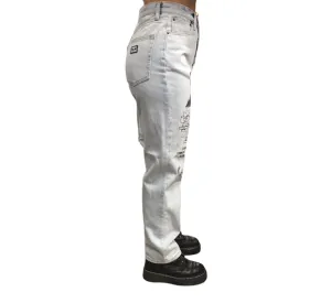 Abrasion Resistant Fabric Obey Pantalone denim Sophie 242010045 vintege indaco chiaro
