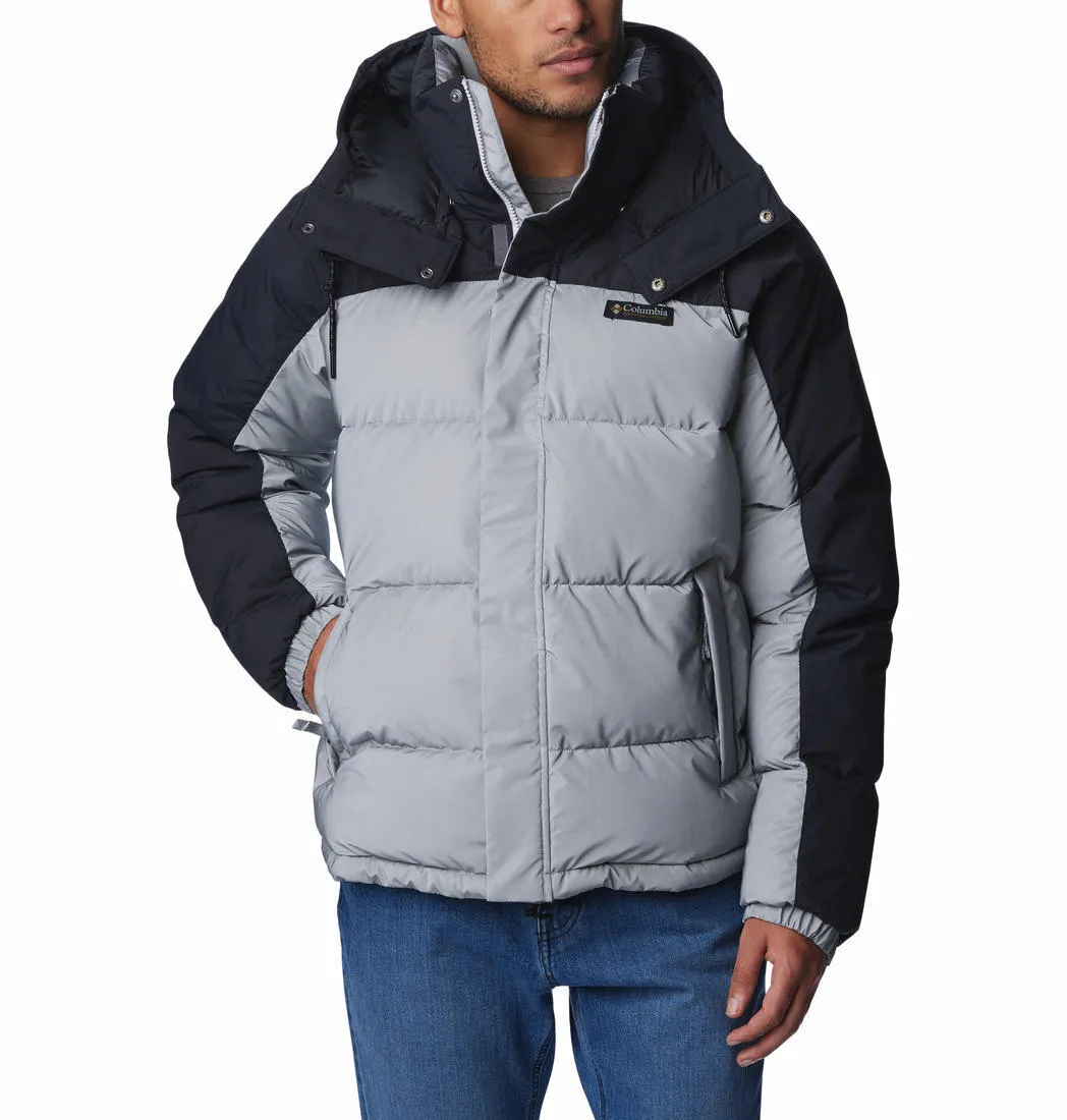 Columbia Men Grey Snowqualmie Jacket Layered