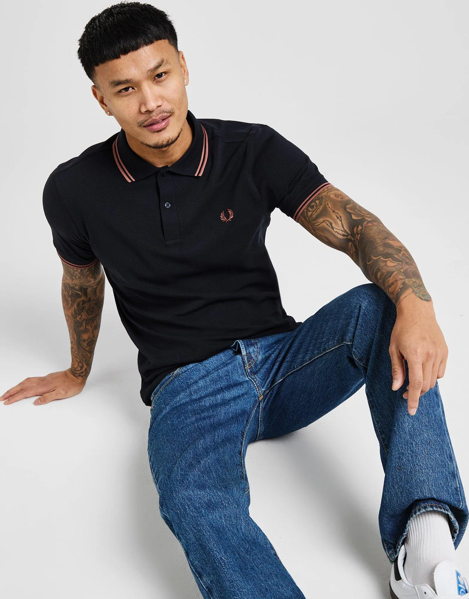 Unisex style Travel Friendly Twin-Tipped Polo Shirt