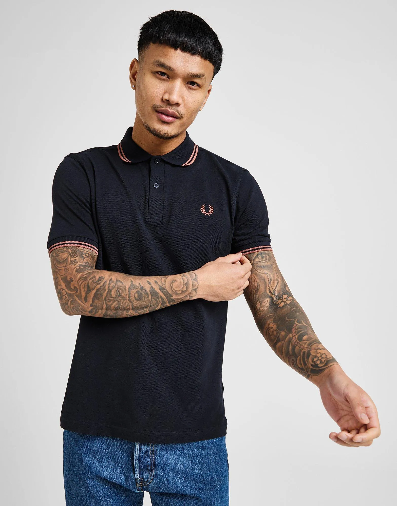 Versatile Wearable Twin-Tipped Polo Shirt
