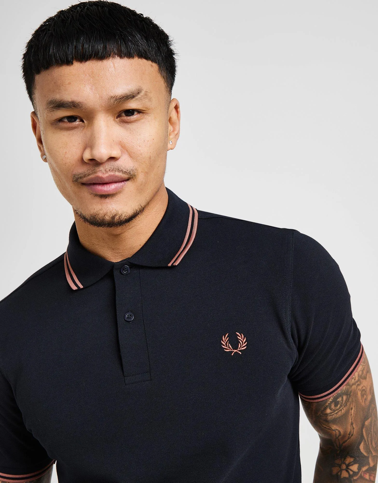 Twin-Tipped Polo Shirt Modern Style Trend Versatile Layer