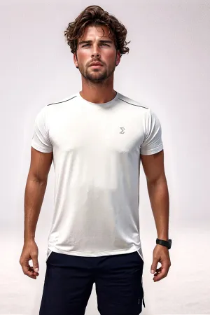 Strong Glow SoftLining Racket Sports Tee White