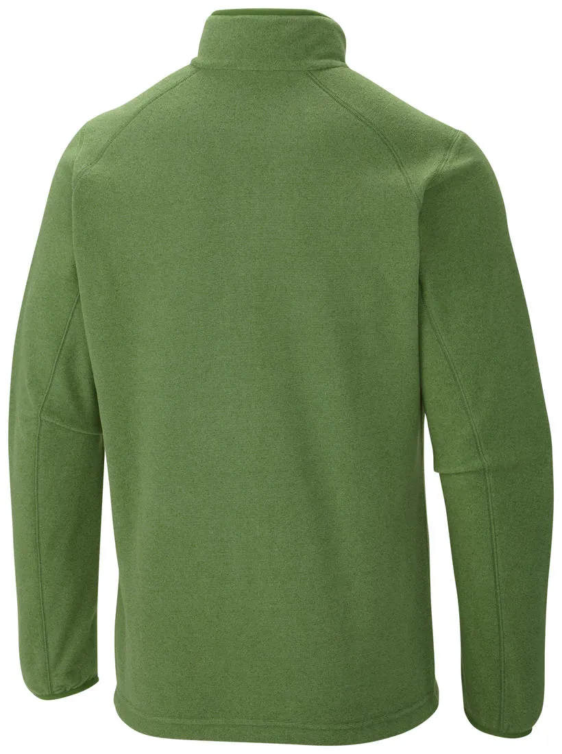 Running Errands Columbia Men Green Hombre Springs Fleece Jacket