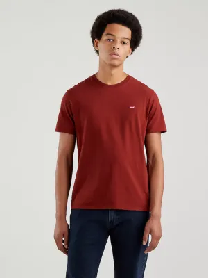 Levi's maglietta manica corta da uomo Housemark Original 566050118 mattone Airflow Mesh Panels Timeless Wear