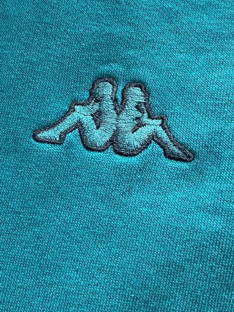 Kappa Felpa Logo Caimali 304MYL0 XNK green dark forest Wrinkle Resistant Timeless Comfort