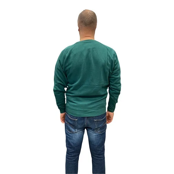 Kappa Felpa Logo Caimali 304MYL0 XNK green dark forest Fleece Lining