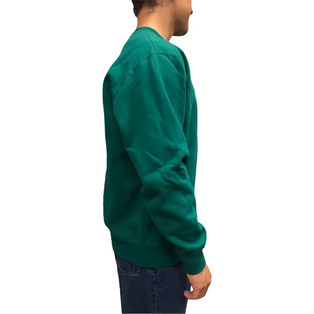 Affordable Adjustable Hood Obey Felpa girocollo da uomo Brick by Brick 112480103 verde