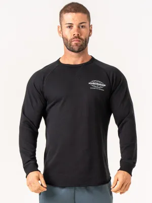 Energy Crew Neck - Black product earthy warmth Tailored Fit