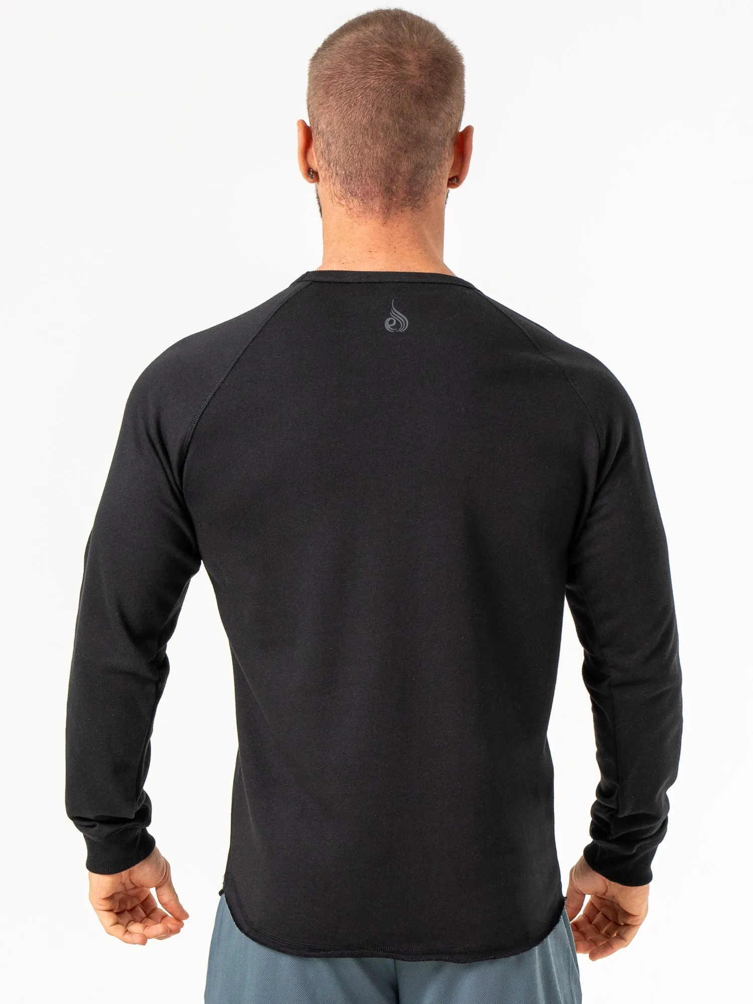 Minimal Comfort Energy Crew Neck - Black