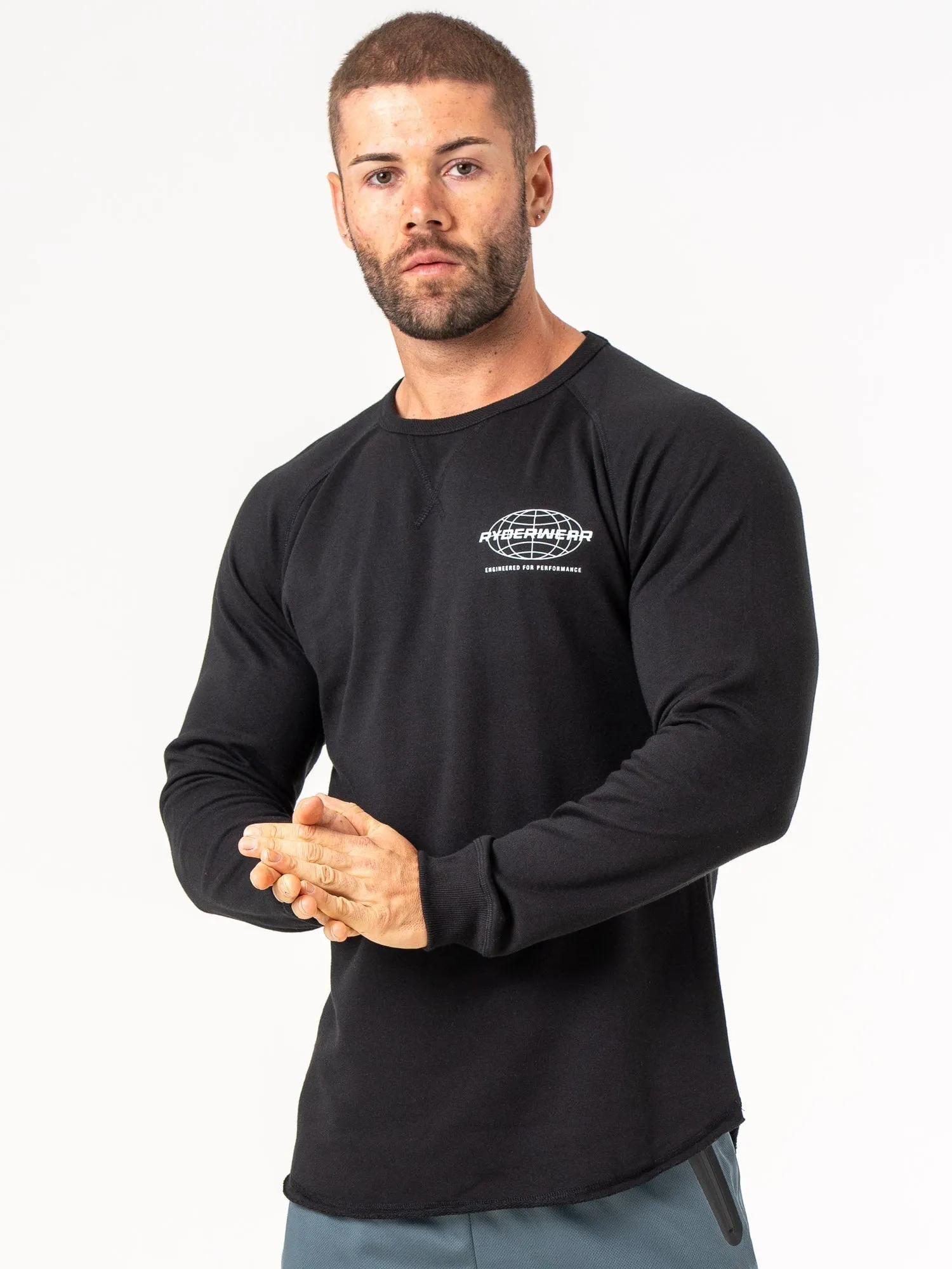 Energy Crew Neck - Black product business casual suitability product gemstone luxury
