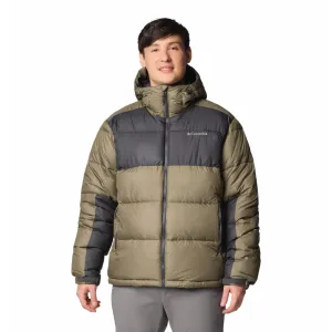 Hiking Jacket Waterproof Shell Columbia Men Green Pike Lake II Hooded Jacket