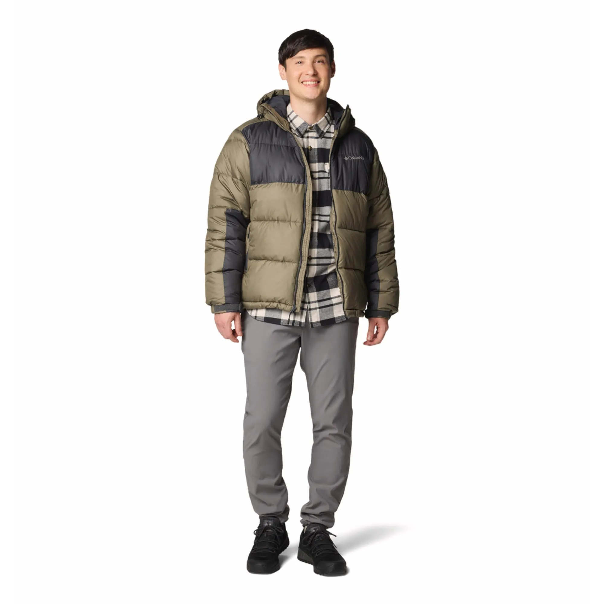 Elastic Cuff Mechanism window - shopping Columbia Men Green Pike Lake II Hooded Jacket