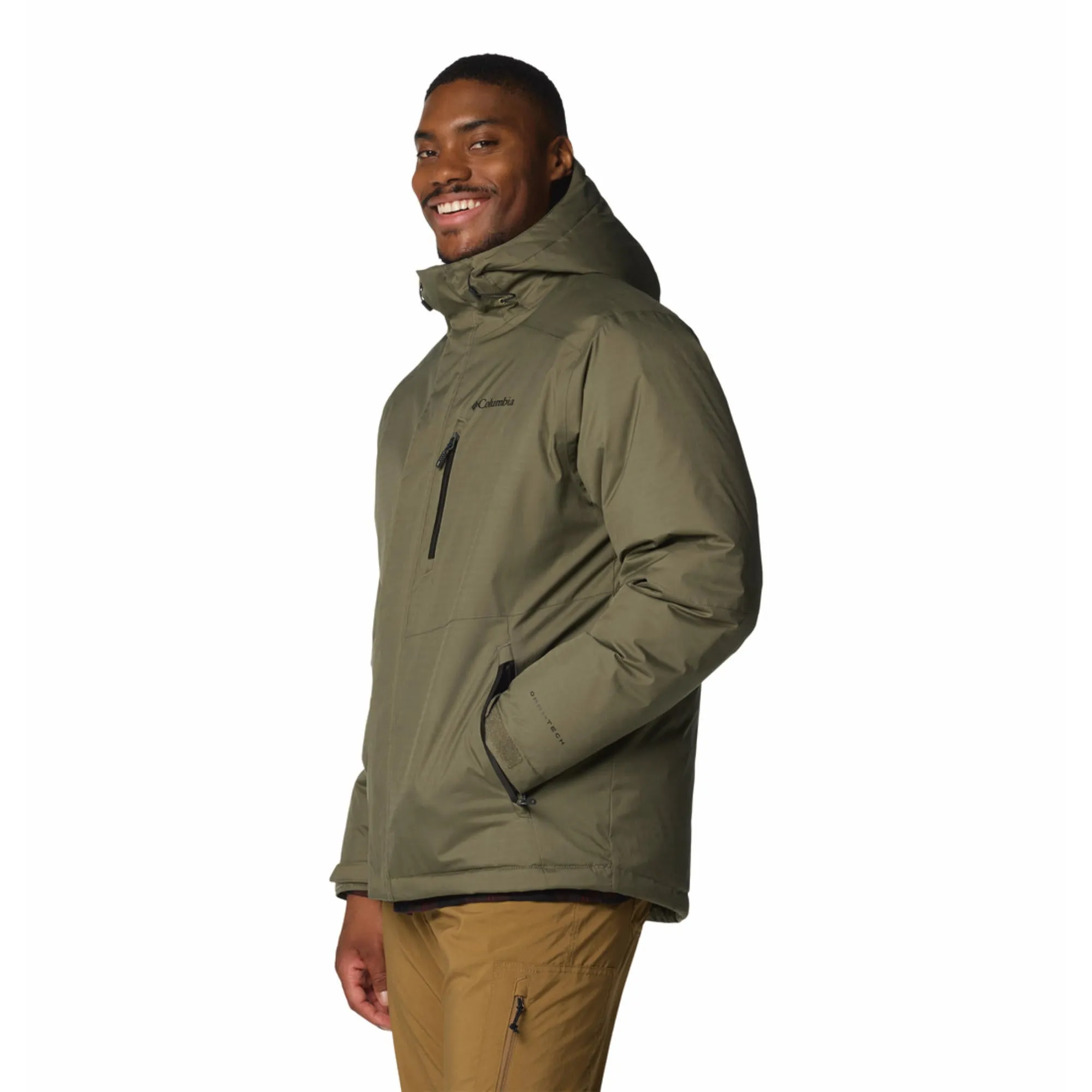 Biker Columbia Men Green Oak Harbor II Insulated Jacket