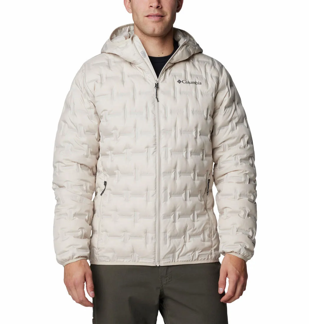 Columbia Men Brown Delta Ridge II Down Hooded Jacket Fantasize