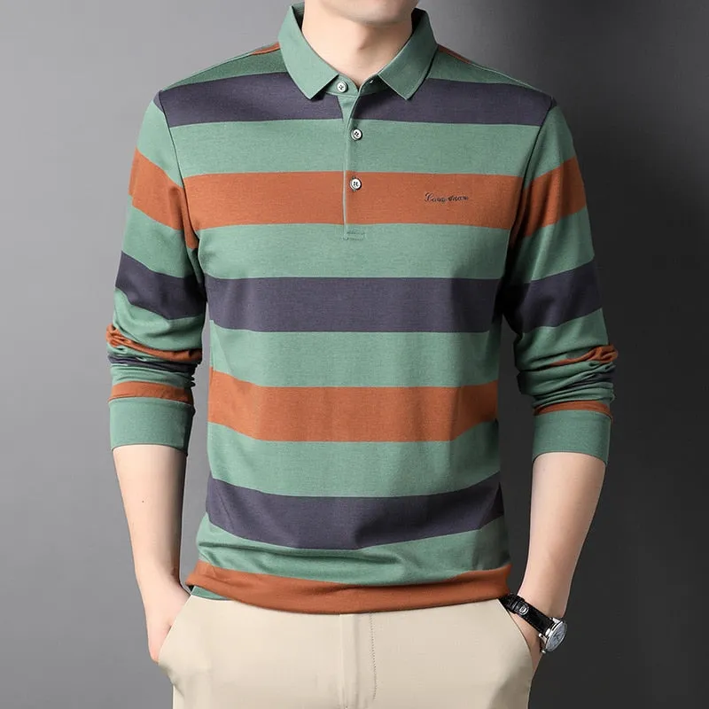 Luxury Top Grade Men's Cotton Shirt Fashion Designer Brand T-Shirt KnotFree Tailoring
