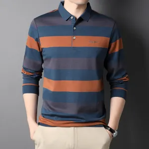 Cozy Cardigan Luxury Top Grade Men's Cotton Shirt Fashion Designer Brand T-Shirt