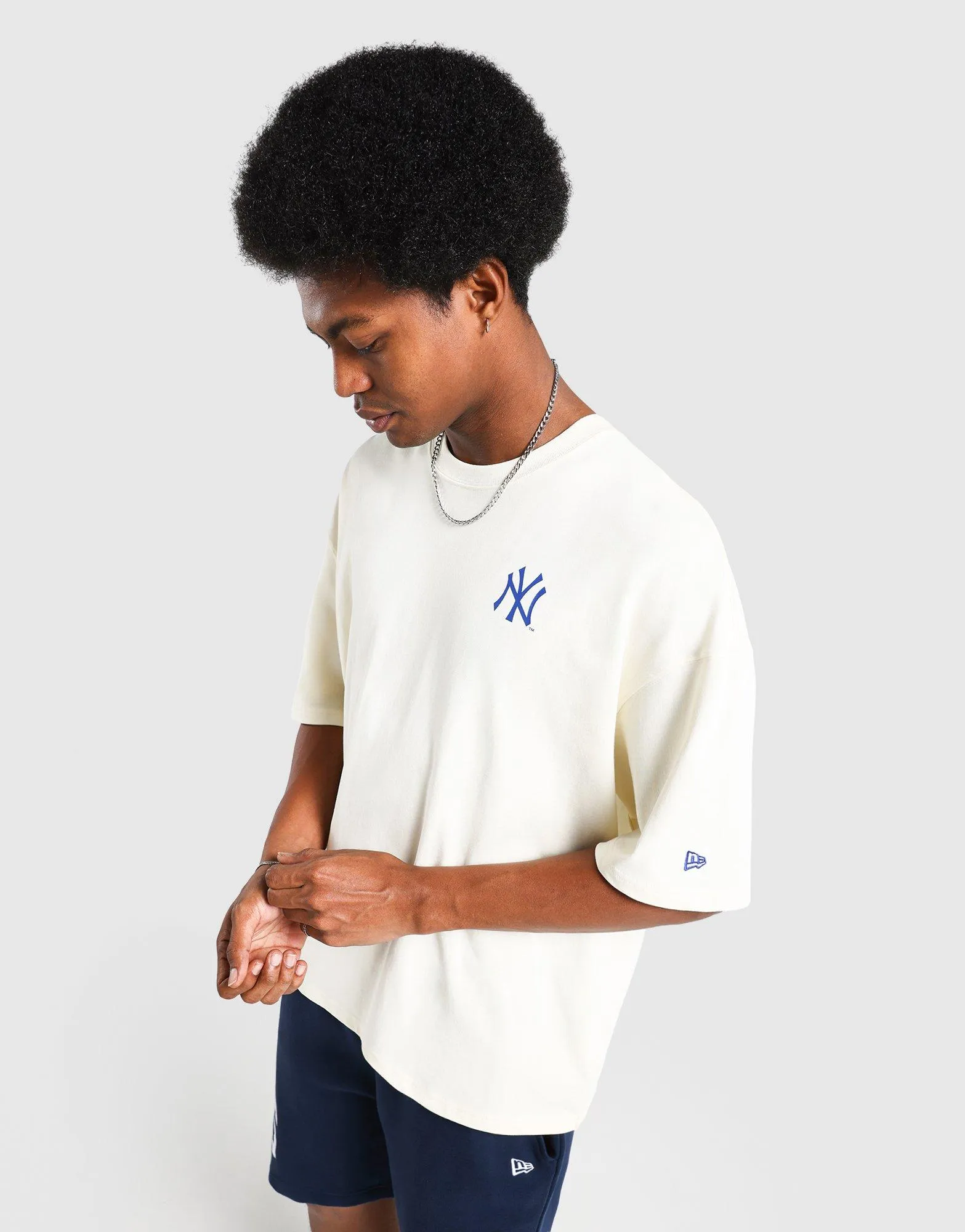 Sporty Comfort Layering Comfort Print NY Yankees T-Shirt