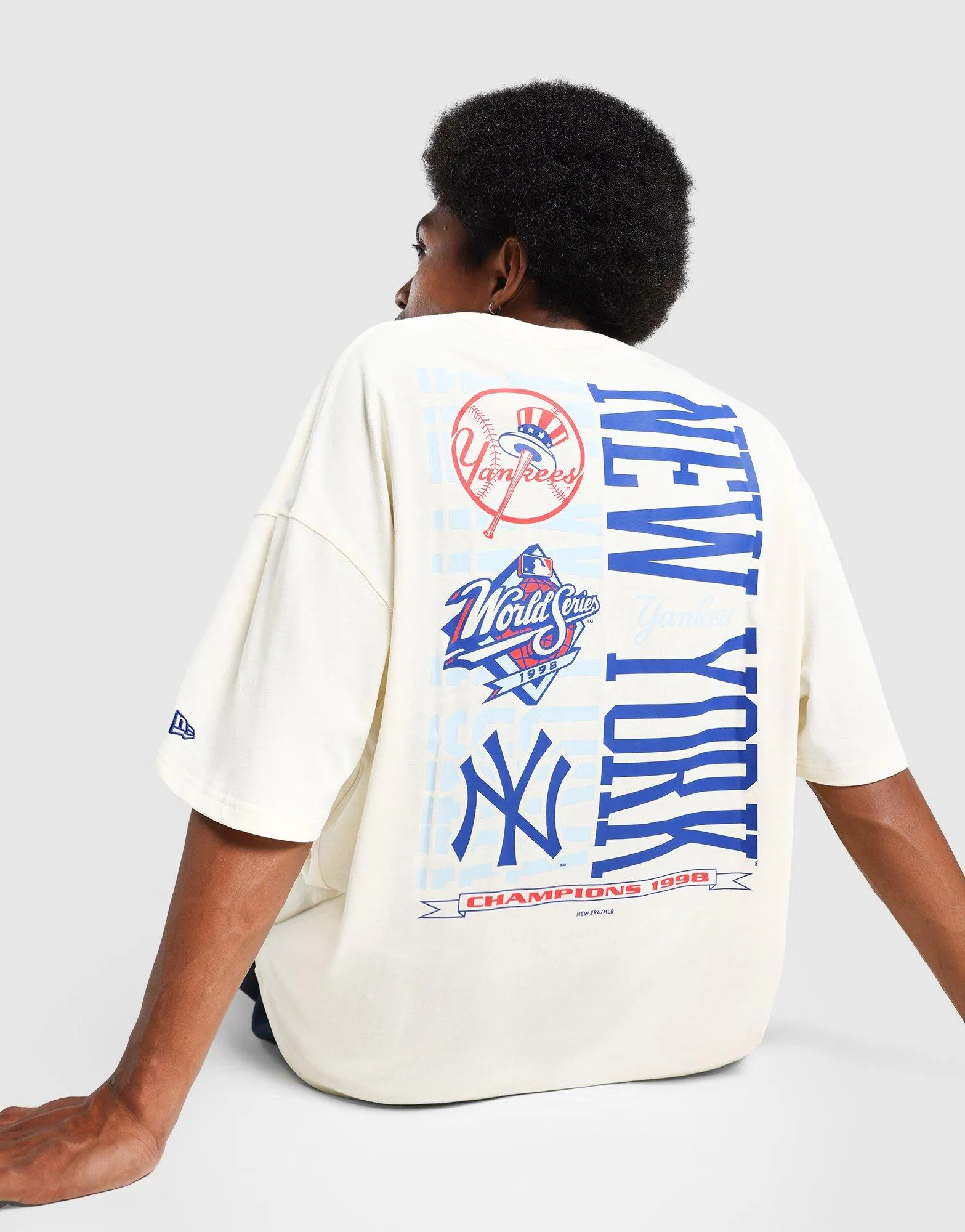 Casual Essential Wear Print NY Yankees T-Shirt