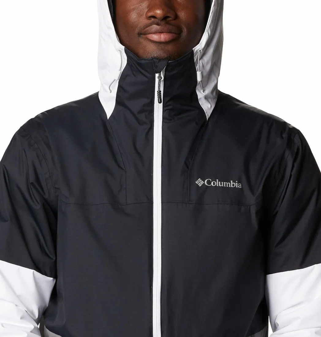 Columbia Men Black Point Park Insulated Jacket Stroll Anti Pill Treatment