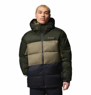 Position Columbia Men Green OmniHeat Reflective Slope Style Down Jacket