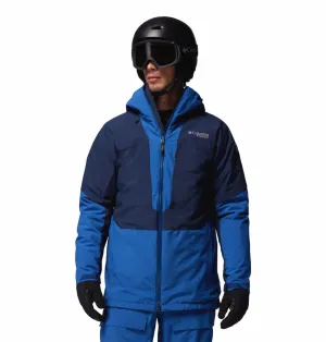 Columbia Men Navy Blue OmniHeat Infinity Winter District II Interchangeable Jacket Clean Finish