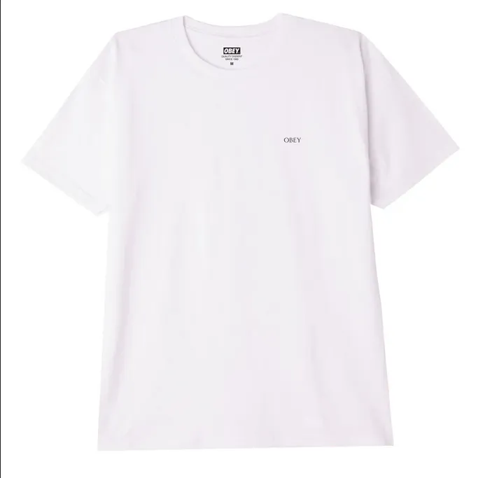 Perfect Style Obey T-shirt Justice Activist 165262975 white