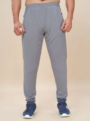 LayeredCompression Men Plus Size Solid Slim Fit Trackpants with TECHNO DRY