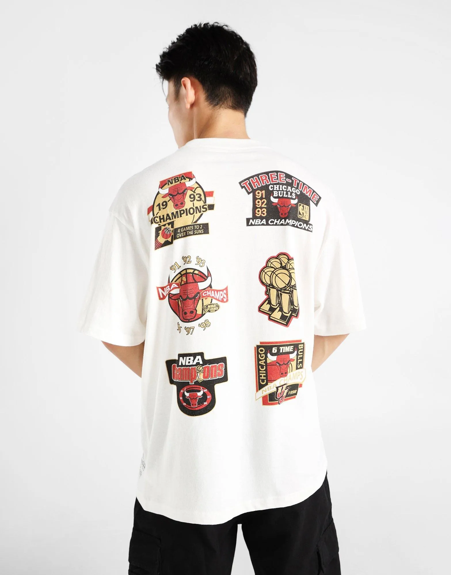 CNY Patchwork T-Shirt Timeless Comfort Wear Soft & Smooth