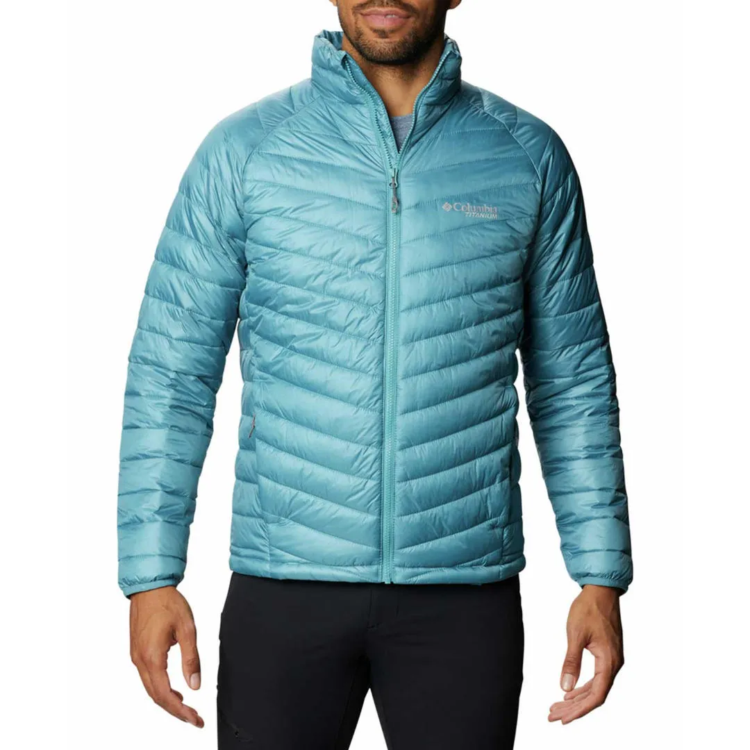 Columbia Men Blue Snow Country Jacket Formal Event