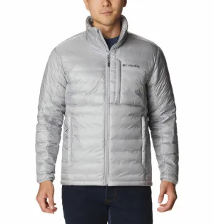 Threat Columbia Men Grey Infinity Summit Double Wall Down Jacket