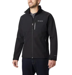 Columbia Men Black Heat Mode II Softshell Jacket Snow Proof All Weather Protection