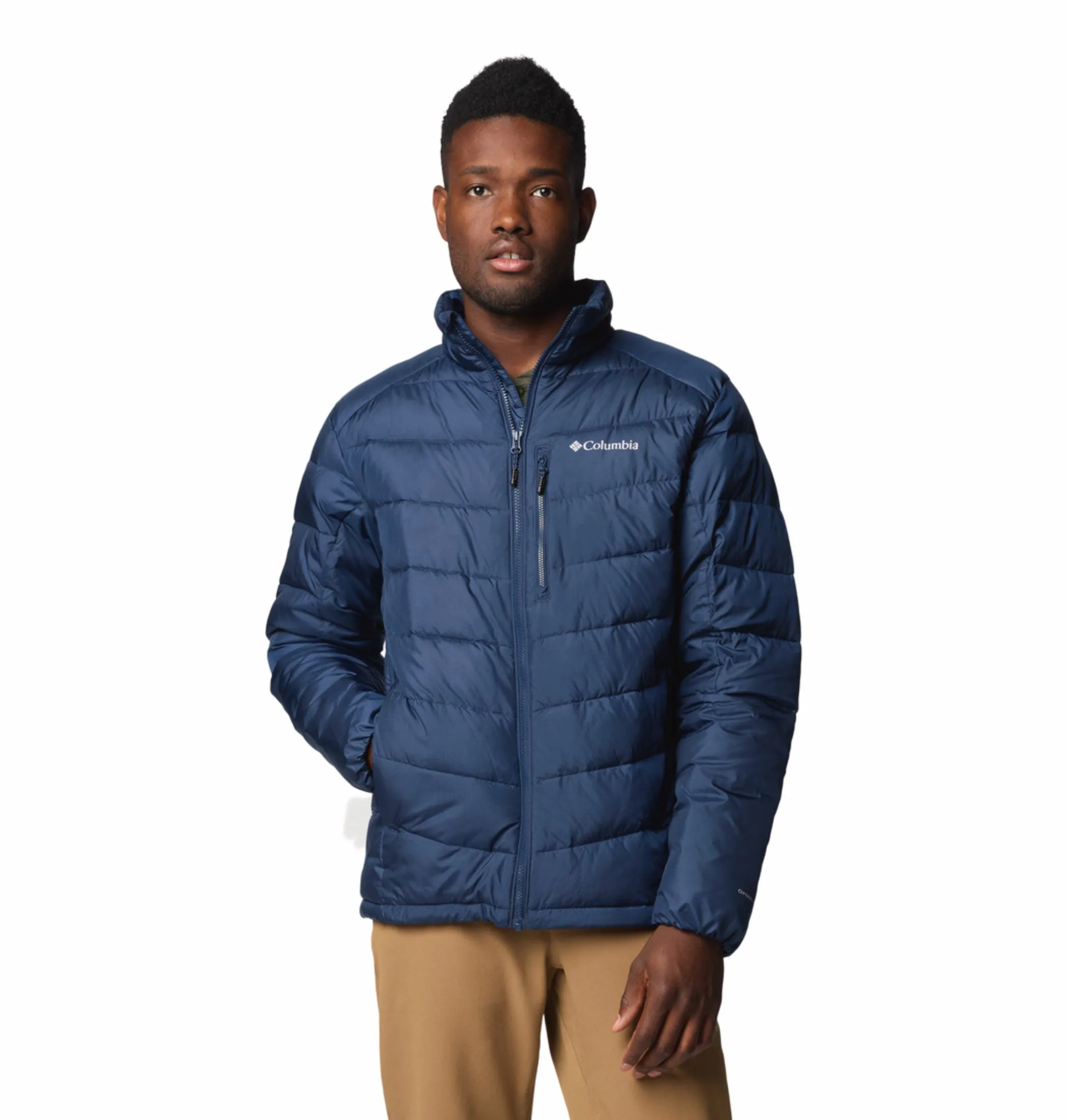 Columbia Men Blue Labyrinth Loop II Jacket Multipurpose Utility Layer Ready