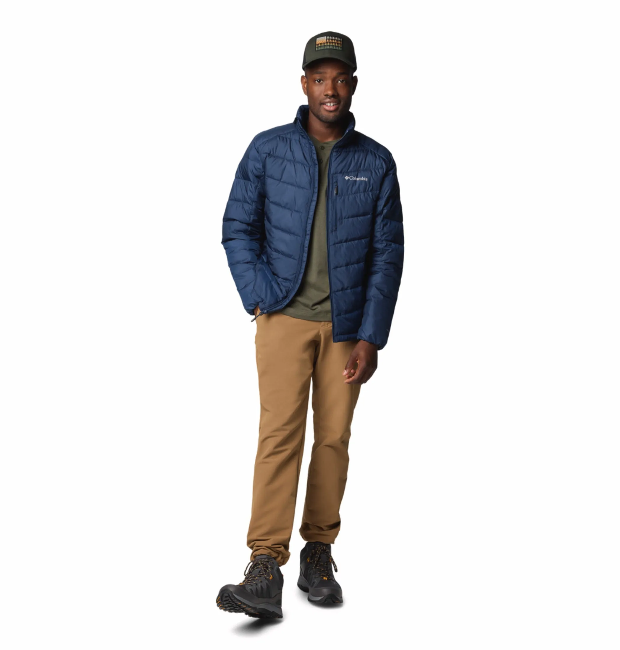Asset Brush Columbia Men Blue Labyrinth Loop II Jacket