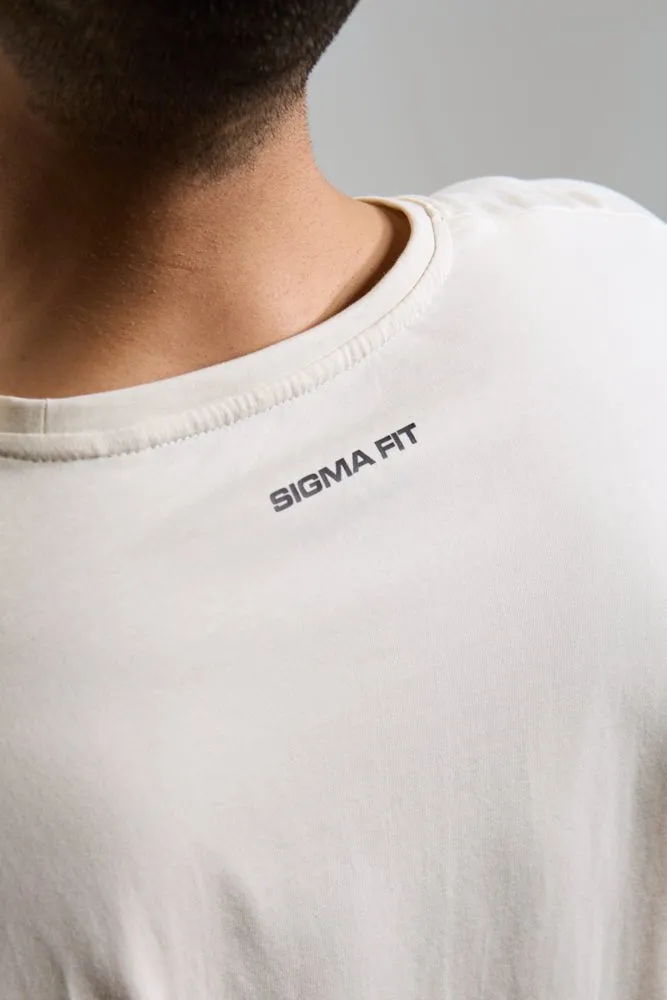 Oversized Tee Arctic Wolf AdjustableStraps