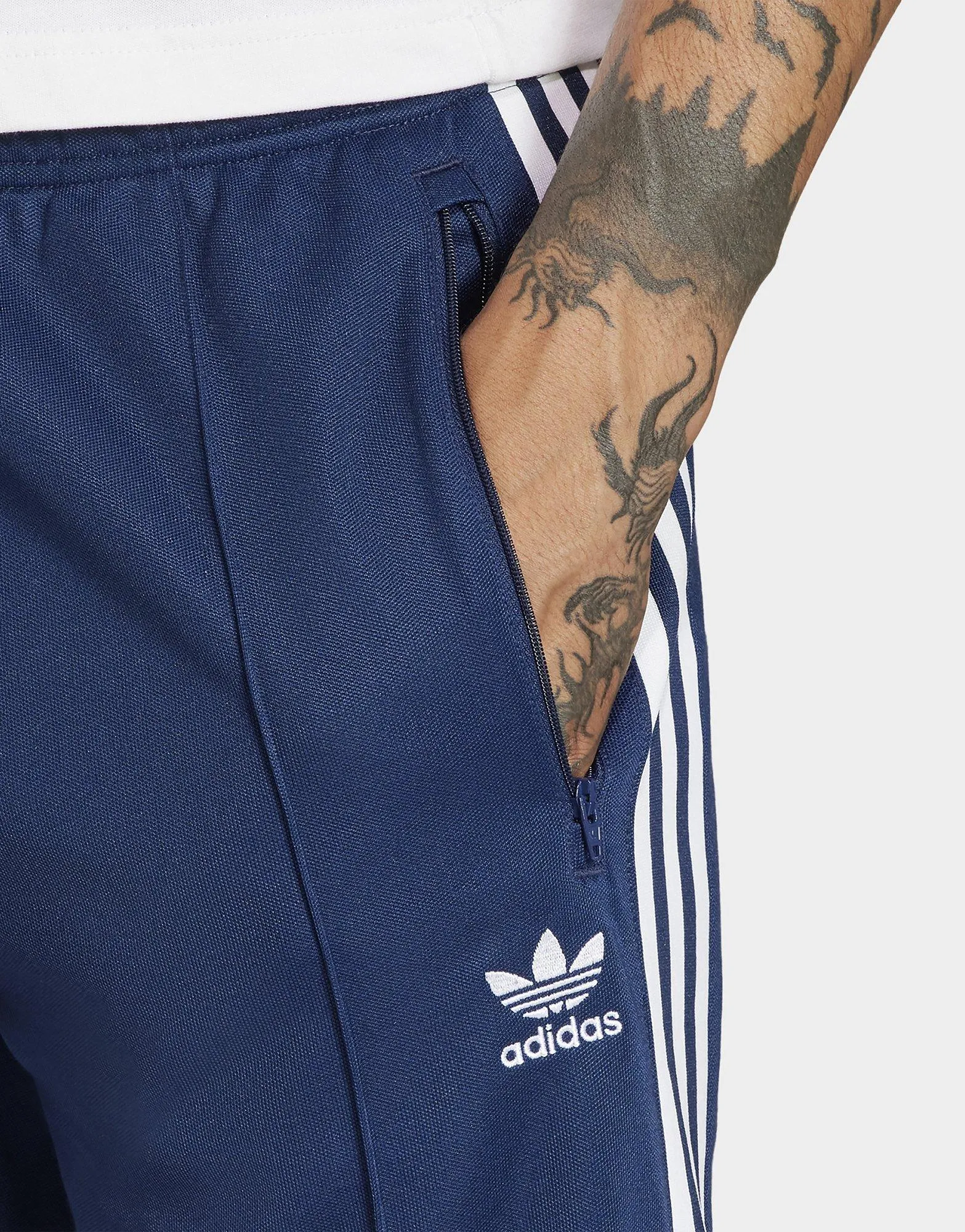 Relaxed Waist Beckenbauer Track Pants