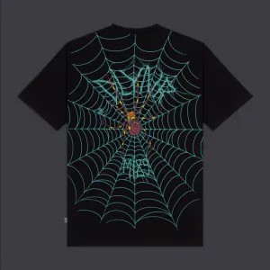 Effortless Design Yoga class Dolly Noire T-shirt manica corta da uomo Joro Spider ts446-ta-01 nero