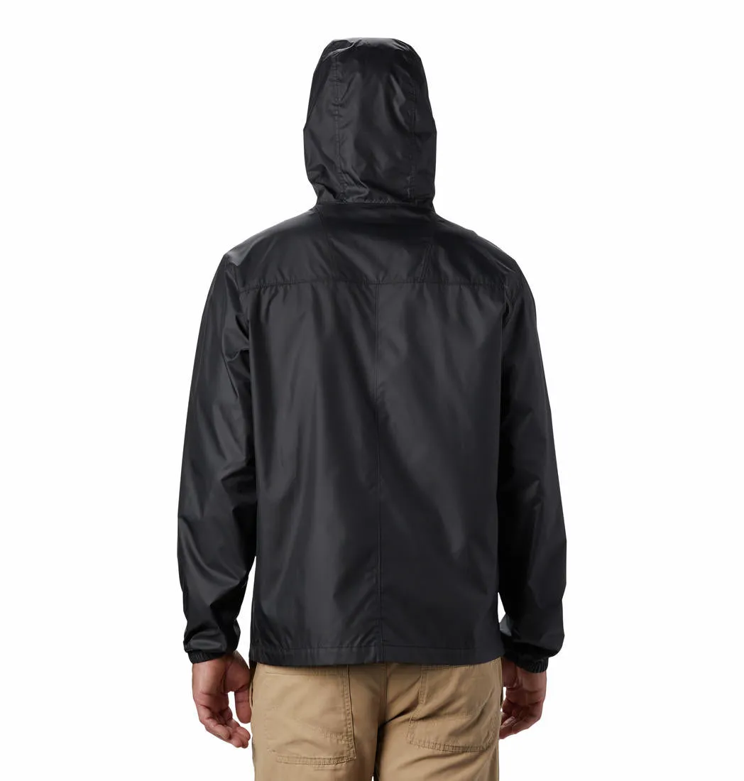 Tailored Silhouette Columbia Men Black Flashback Windbreaker