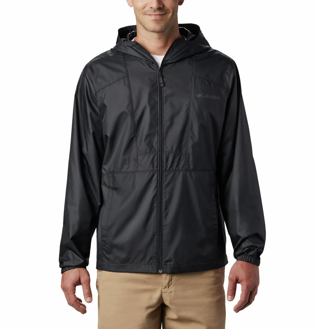 Columbia Men Black Flashback Windbreaker Comfortable Assessment