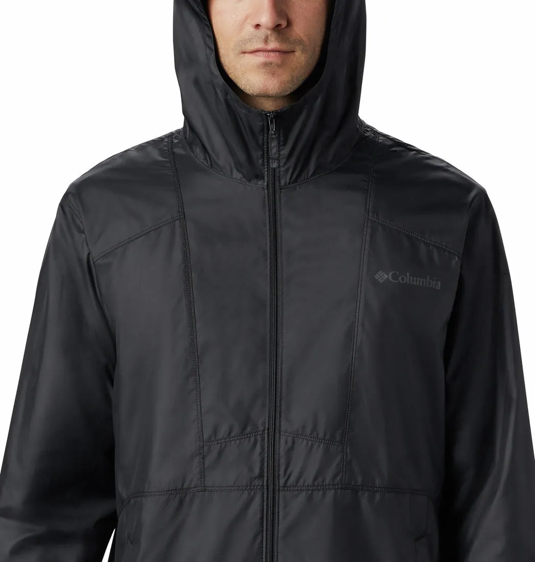 Kinetic Back Ventilation Activewear Columbia Men Black Flashback Windbreaker