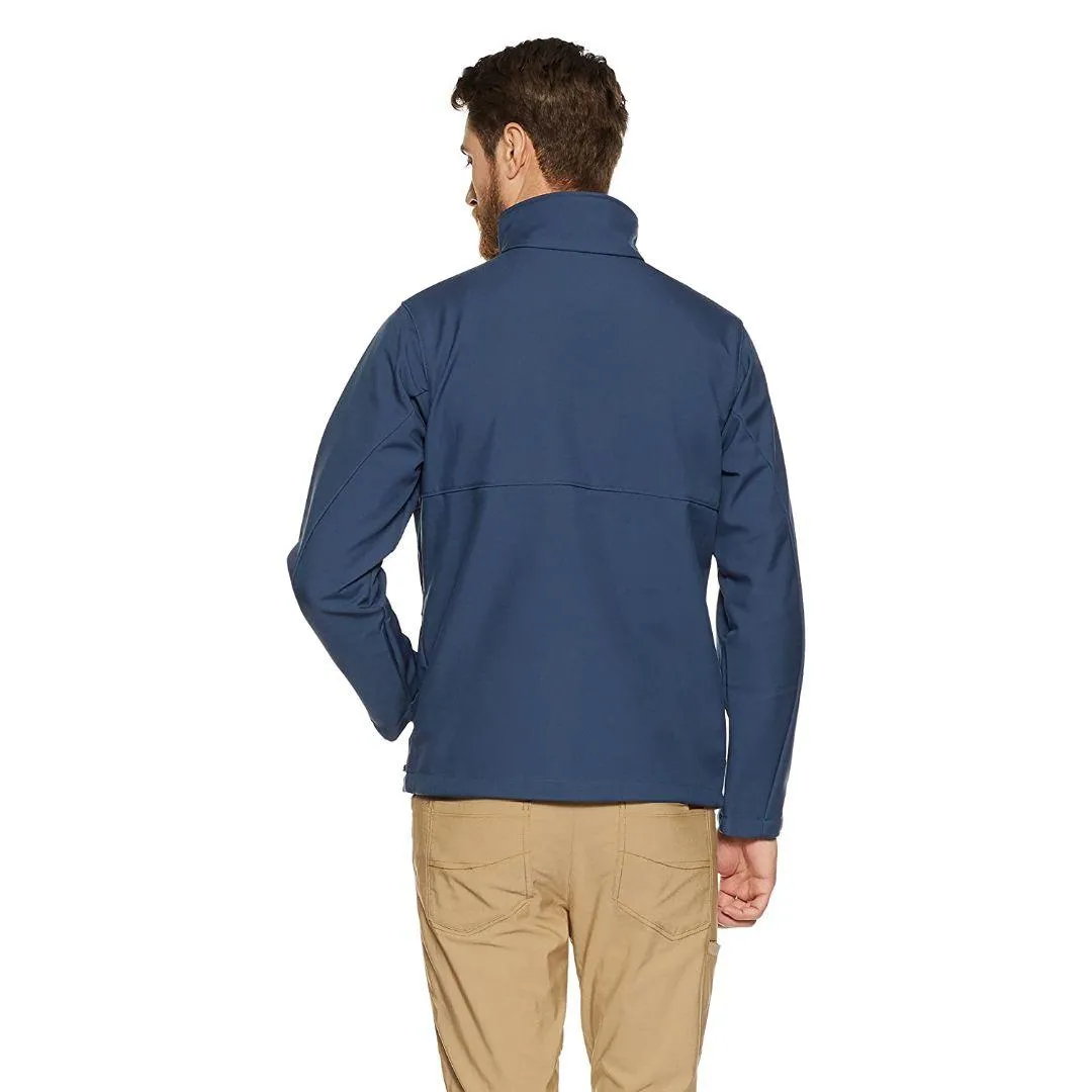 Columbia Men Blue Ascender Softshell Jacket Layer Focus