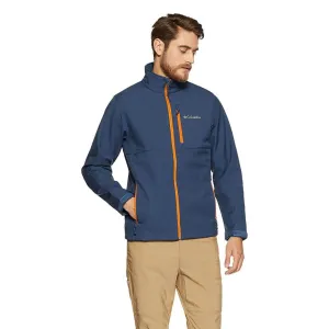 Columbia Men Blue Ascender Softshell Jacket window - shopping