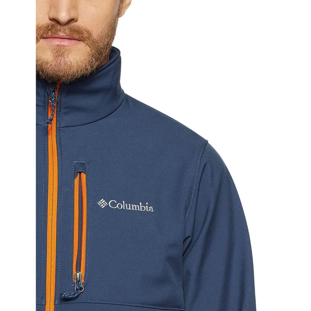 Choice Hooded Version Columbia Men Blue Ascender Softshell Jacket