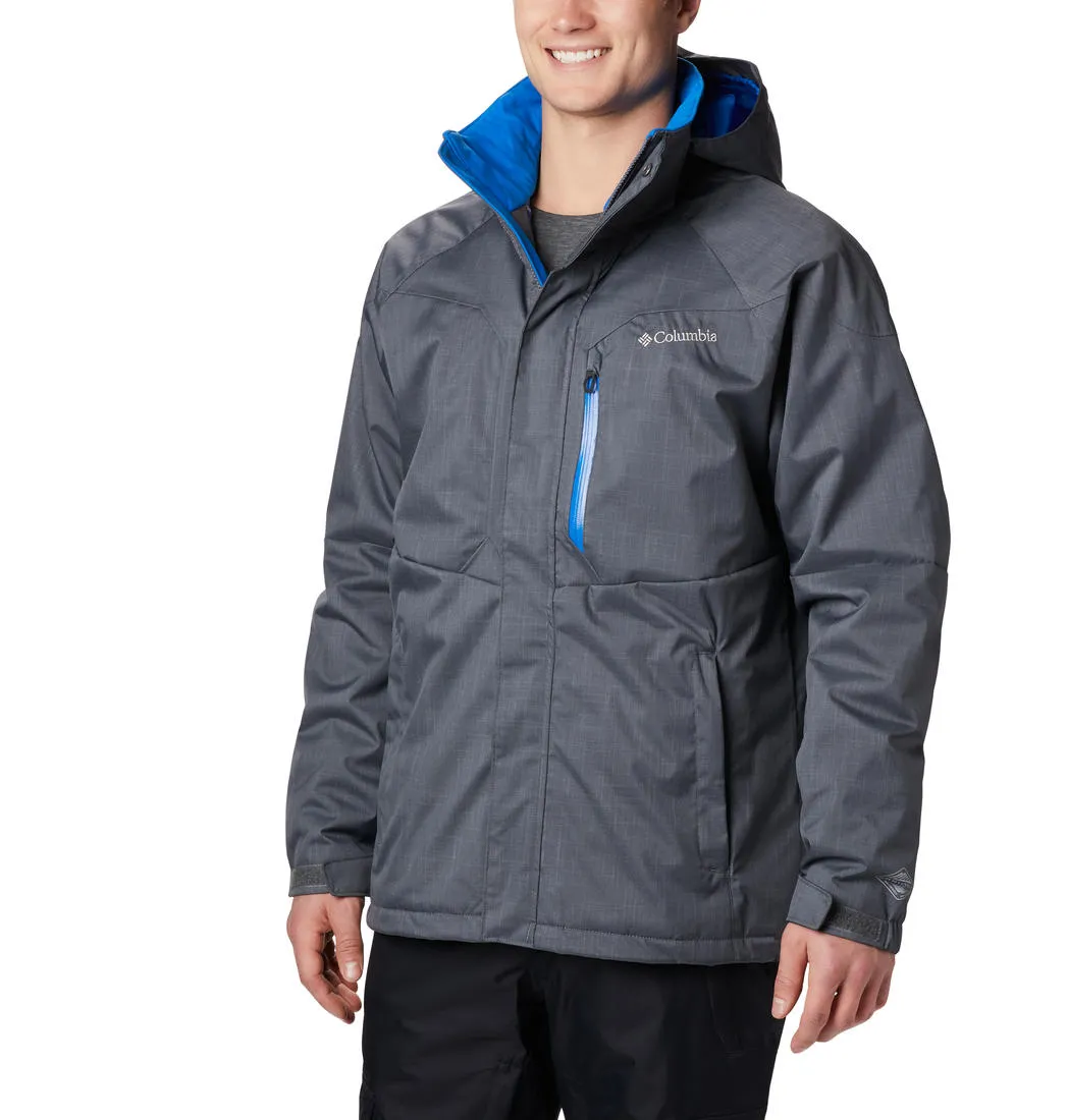 Columbia Men Grey Alpine Action Jacket Brand