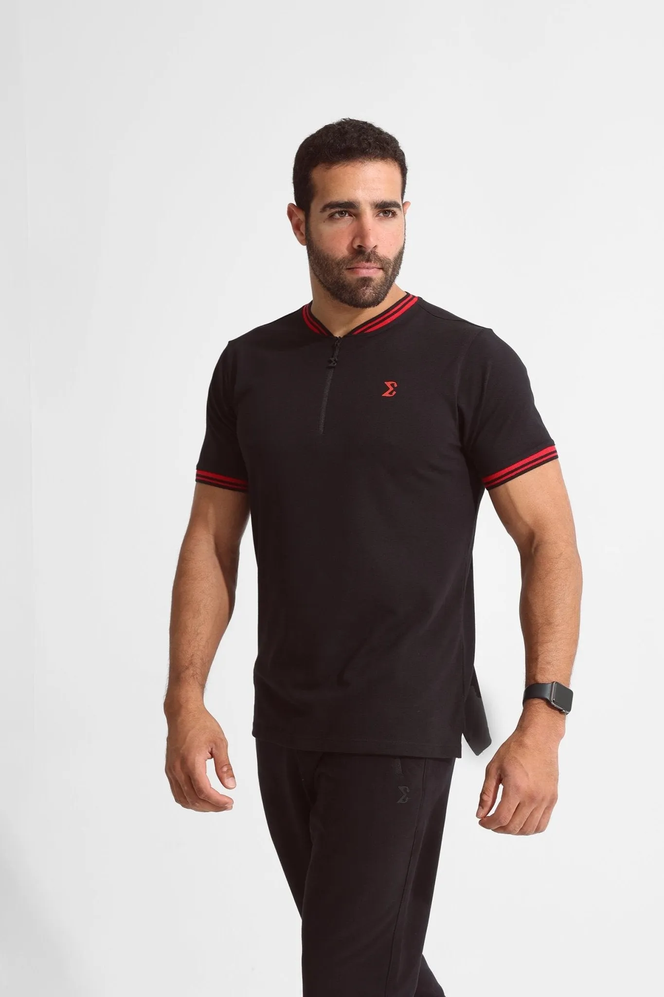 Surf Z Polo T-shirt Black AntiPilling