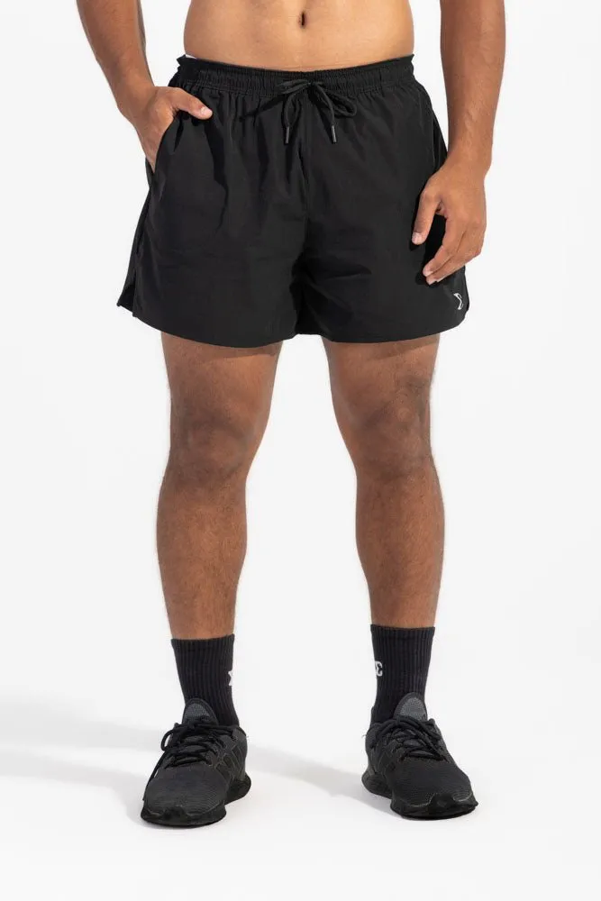 Impact 5 inches Short Black petite size Adaptive Fit