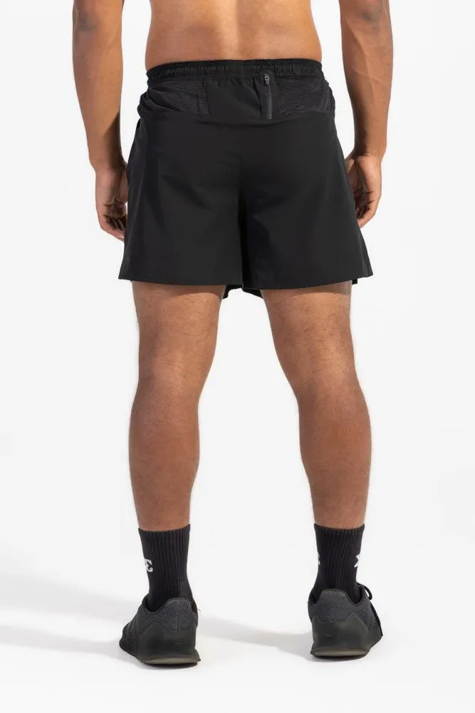 DurableStitching Impact 5 inches Short Black
