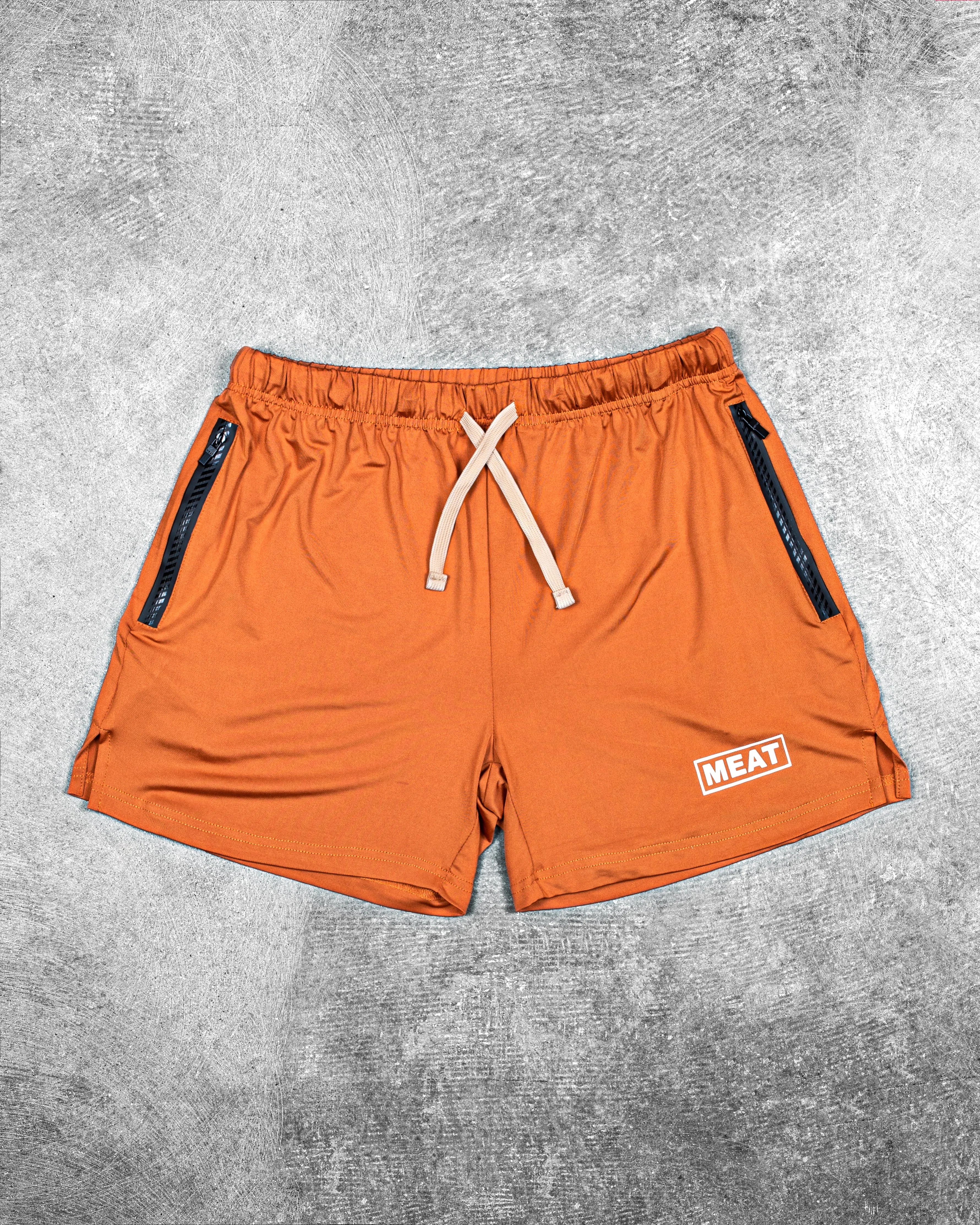 homecoming Anti-bacterial SQUATTING SHORTS ?C RETRO / AMBER ORANGE