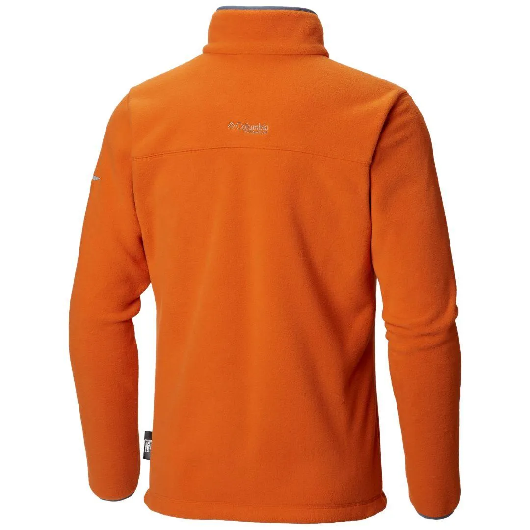 Thermal Insulation Park Ready Columbia Men Orange Titan Pass 2.0 Fleece Jacket