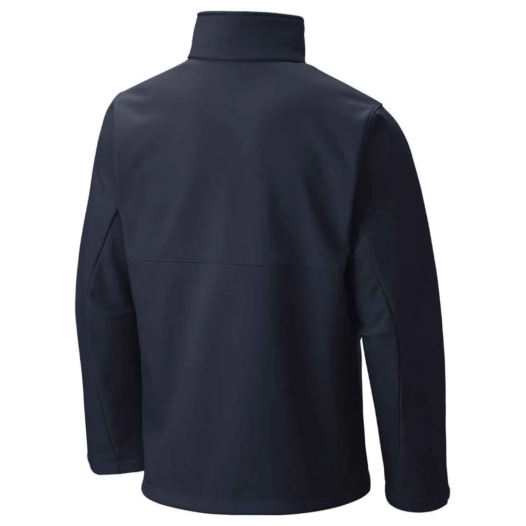 Warm Interior Leather Columbia Men Blue Ascender Softshell Jacket